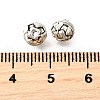 Tibetan Style Alloy Beads TIBE-L008-44AS-2