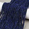 Natural Lapis Lazuli Beads Strands G-RM250101-B37-1