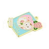 Valentine's Day Alloy Enamel Pendants ENAM-Z015-03G-03-2