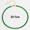 Cubic Zirconia Classic Tennis Necklace HW0475-03-1