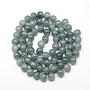 Baking Painted Crackle Glass Beads Strands X-DGLA-Q023-6mm-YS34-2