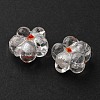 Handmade Silver Foil Glass Lampwork Beads FOIL-T001-02M-3