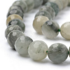 Natural Green Line Jasper Beads Strands X-G-Q462-102-8mm-3