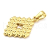 304 Stainless Steel Pendants STAS-E201-03G-2