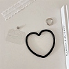 Silicone Love Heart Mobile Straps PW-WG49436-02-1