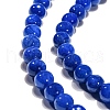 Natural Mashan Jade Round Beads Strands X-G-D263-6mm-XS08-3