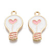 Alloy Enamel Pendants FIND-N048-021D-1