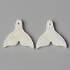 Natural Freshwater Shell Pendants SHEL-N026-83-2