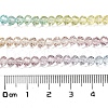 Transparent Painted Glass Beads Strands X1-DGLA-A034-T1mm-A15-3