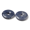 Dyed & Heated Natural Blue Aventurine Pendants G-G132-02A-02-2