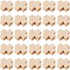  2 Bags Wood Beads WOOD-NB0001-80-1