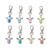 8Pcs Angel Acrylic Pendant Decorations HJEW-JM03208-03-2