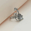 Rose Alloy Finger Rings FS-WGB1360-02-2
