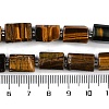 Natural Tiger Eye Beads Strands G-M403-B27-03-5