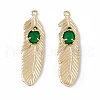 Brass Pendants KK-E068-VC013-2