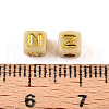 Plating Acrylic Beads OACR-N140-01E-N-3