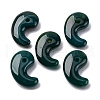 Natural Green Onyx Agate Pendants G-NH0025-16B-1