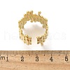 Irregular Geometry 304 Stainless Steel Cuff Rings RJEW-C124-03G-3