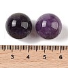 Natural Amethyst No Hole Sphere Beads G-K353-04D-03-3
