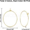 Unicraftale 316 Stainless Steel Wine Glass Charms Rings STAS-UN0015-83A-4