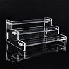 Acrylic Thickened Step Display Stand ODIS-WH0011-80-8