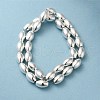 Electroplated Synthetic Magnetic Hematite Beads Strands G-Q1009-E02-01S-2