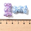 UV Plating Opaque Acrylic Beads MACR-F083-10-3
