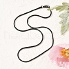 2MM 304 Stainless Steel Square Snake Chain Necklaces for Women NJEW-B131-01A-EB-3