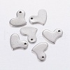 Tarnish Resistant 304 Stainless Steel Stamping Blank Tag Pendants STAS-P198-59-1