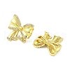 Rack Plating Brass Micro Pave Cubic Zirconia Stud Earrings for Women EJEW-A038-02G-2