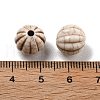 Crackle Opaque Acrylic Beads OACR-Z026-07-3