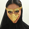 Vintage Exotic Style Tassel Face Mask Metal Headbands for Women WT1969-5