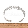 304 Stainless Steel Cuff Bangles BJEW-B135-01A-P-3