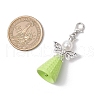 Angel Acrylic Pendant Decorations HJEW-JM03162-02-3