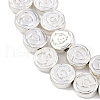 Electroplated Synthetic Non-magnetic Hematite Beads Strands G-C156-07S-3