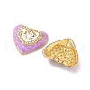 304 Stainless Steel Rhinestone Pendants STAS-U057-06G-02-2