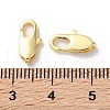 Rack Plating Brass Lobster Claw Clasps KK-F090-23G-01-3