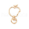 Apple Alloy Swivel Clasps X-FIND-L012-02KCG-2