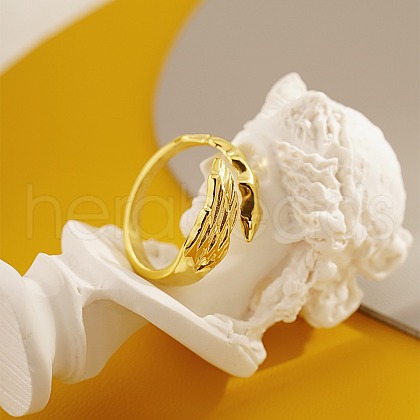 Stainless Steel Open Cuff Ring HB4219-1-1