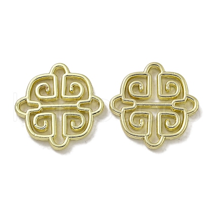 Rack Plating Alloy Chinese Knot Multi-Strand Links PALLOY-F312-38G-01-1