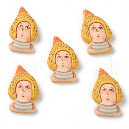 Resin Cabochons CRES-G015-07-1