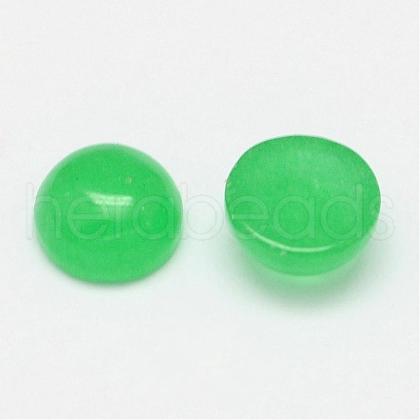 Natural Malaysia Jade Cabochons G-F311-01-6mm-1