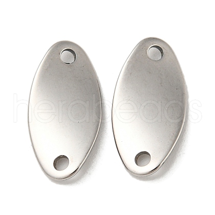 Non-Tarnish 304 Stainless Steel Connector Charms STAS-L022-231P-1