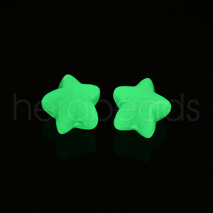 Luminous Acrylic Beads MACR-N009-009-A01-1