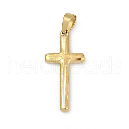304 Stainless Steel Pendants STAS-Q350-01G-1