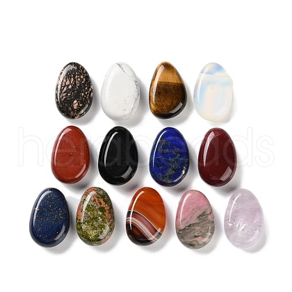 Natural & Synthetic Mixed Gemstone Beads G-G104-07-1