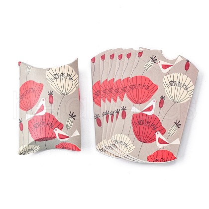 Paper Pillow Gift Boxes X-CON-J002-S-10B-1