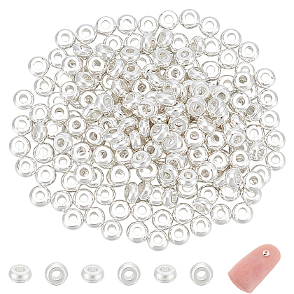 Unicraftale 200Pc Rack Plating Brass Spacer Beads FIND-UN0015-47-1