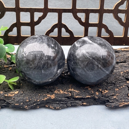 Mother's Day Gifts Natural Carbonate Jade Sphere Healing Stones PW-WGDF1C2-05-1
