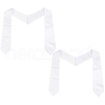Polyester Satin Choir Sash FIND-WH0423-79A-1
